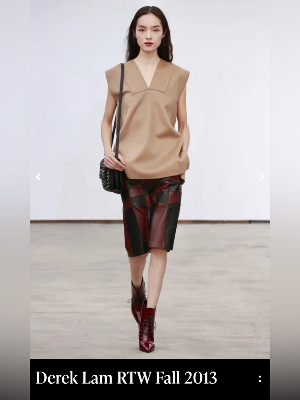 ✨RARE DEREK LAM FALL 13’ RUNWAY SAMPLE VEST TOP - Blk, Sz 6, Wool/Angora/Silk✨